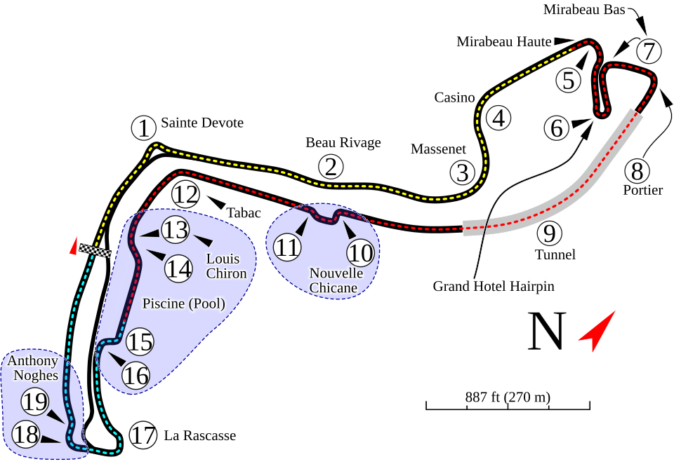 Monaco circuit